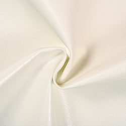 Ткань Дерматин (Кожзам) для мебели, цвет Белый (на отрез)  в Истре