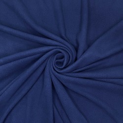 Флис Односторонний 130 гр/м2, цвет Темно-синий (на отрез)  в Истре