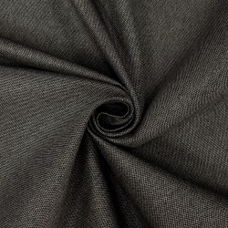 Ткань Рогожка (мебельная), цвет Тёмно-Серый (на отрез)  в Истре