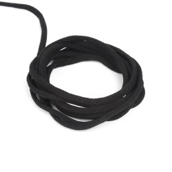 Шнур для одежды 4,5 мм, цвет Чёрный (на отрез)  в Истре