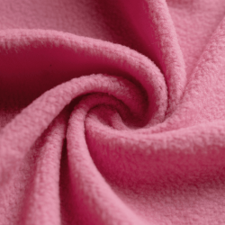 Флис Односторонний 130 гр/м2, цвет Розовый (на отрез)  в Истре