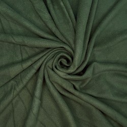 Флис Односторонний 130 гр/м2, цвет Темный хаки (на отрез)  в Истре