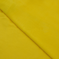 Флис Односторонний 180 гр/м2, Желтый (на отрез)  в Истре