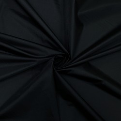 Ткань Дюспо 240Т WR PU Milky, цвет Черный (на отрез)  в Истре