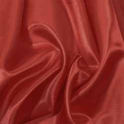 Ткань Атлас-сатин, цвет Красный (на отрез)  в Истре