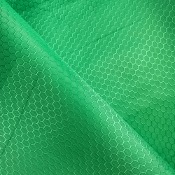 Ткань Оксфорд 300D PU Рип-Стоп СОТЫ, цвет Зелёный (на отрез)  в Истре