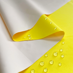 Водонепроницаемая Дышащая Мембранная ткань PU 10'000, цвет Жёлтый (на отрез)  в Истре