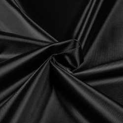 *Ткань Оксфорд 210D PU, цвет Черный (на отрез)  в Истре