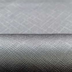 Ткань Блэкаут для штор светозатемняющая 100% &quot;Орнамент Серый&quot; (на отрез)  в Истре