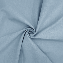 Ткань Перкаль, цвет Серый (на отрез) (100% хлопок) в Истре